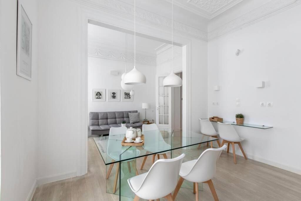 Athens Center Modern Apt In Art Nouveau Building エクステリア 写真
